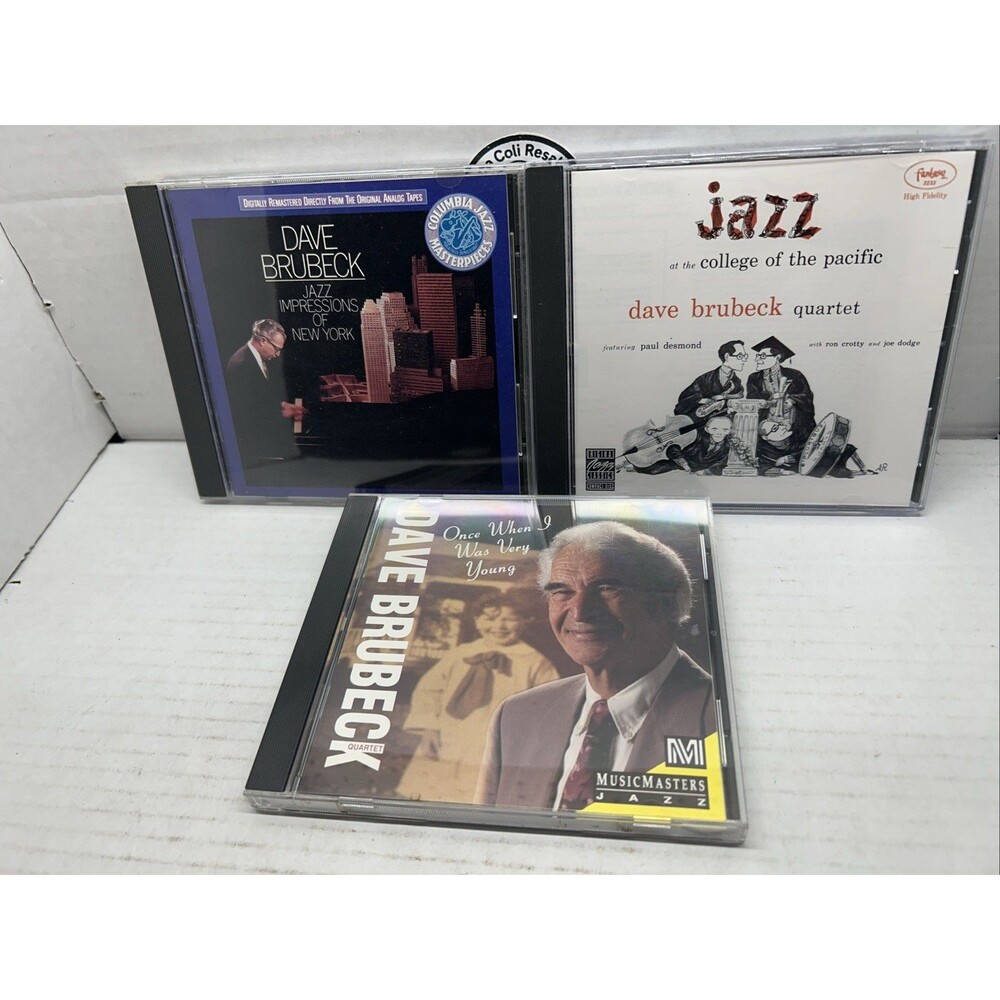 Dave Brubeck Quartet Bundle - 3 Albums - CD - See Desc For Titles